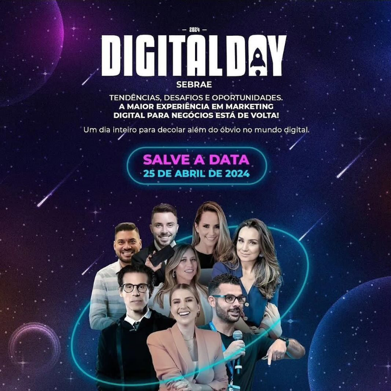 Digital Day Sebrae - Evento é gratuito e online