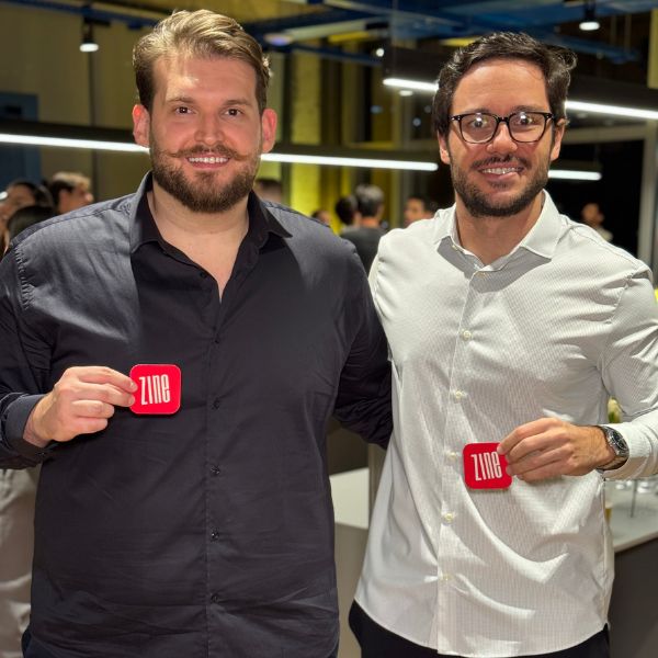 Vitor Baesso e Gabriel Machado, sócios da Dealwise JF